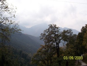 Mussoorie-India..Rain in the Mountains