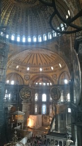 HAGIA SOPHIA The domes have spectacular light and shade effects 