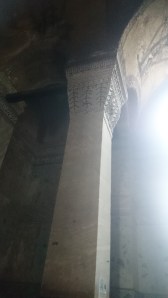 WEEPING COLUMN many interesting legends associated. No 30 of audio guide, on the right of the ramp leading to the upper galleries 