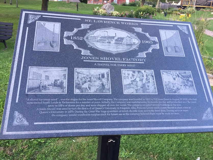 Blog-Nov 2018-Jones Shovel Company-Gananoque